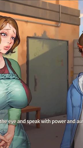 Taffy Tales: the Janitor Lady Exposes Herself on the Open in the College Campus - Episode 20