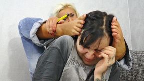 Mistress Roxana - Stinky foot humiliation - small version