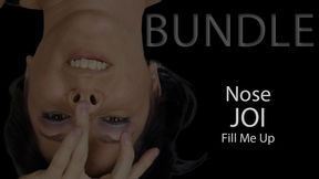 Nose Fetish JOI Bundle - Jerk Off to My Nose and Fill Me Up - Kylie Jacobsx - MP4 1080p HD
