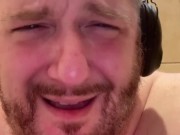 Watch KinkKire’s Face As He Takes His THICKEST dildo yet!