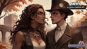 Steampunk Milk Deluge: Corseted Seduction