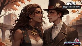 Steampunk Milk Deluge: Corseted Seduction