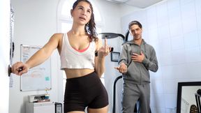 ”Teen Liz Jordan her Boyfriend thinks she is fucking the coach so she might as well be”