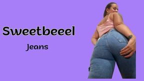 Wearing my blue jeans