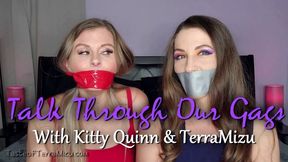 Talk Through Our Gags - Kitty Quinn and TerraMizu - HD 720 MP4