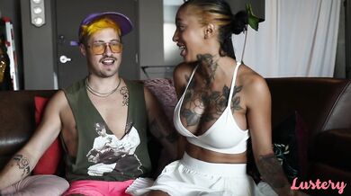 Amateur Alt-Girl Loves His Huge Dick | Lustery