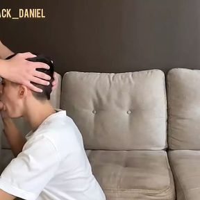 Teen guys fuck bareback with cumshot