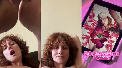 Horny Redhead Plays With Her Toes While Stroking Her Clit