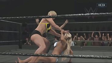 WWE 2k25 Tiffany Sratton Dominated for 10 Minutes