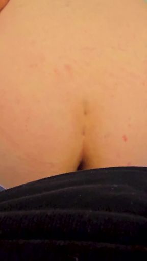 thick-thighed student begs cock and cum in amateur's private chase   Clip 1