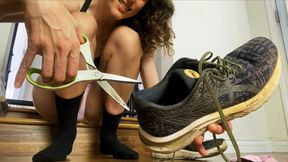 Worn Sneakers Destruction