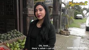 MAMACITAZ - Delicious Latina Brunette Anette Rios Has Soem POV Fun Sex And Gets Cum In Mouth