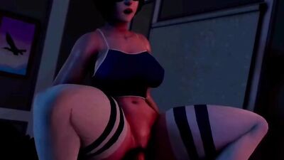 Watch Mei from Overwatch get her big tits and juicy ass hammered in a hot POV compilation