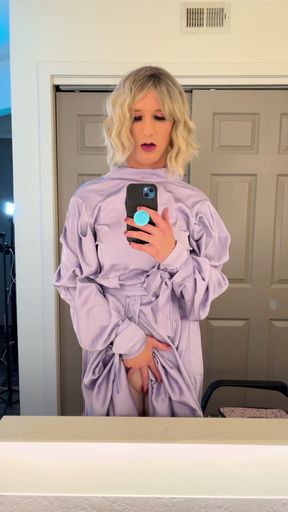 Post Op Hot Blonde Trans Woman