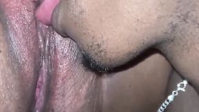 WildEnglishBBW BBC Nata4sex licking my pussy amazing intense orgasm
