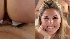 Gorgeous blonde lady Penny nicely penetrated on the porn casting