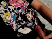 Average length thick cock of an otaku boy