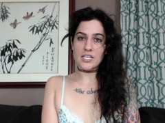 Pale amateur teen brunette Lynn Love