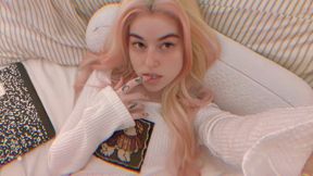 Showing you my pjs and touching myself