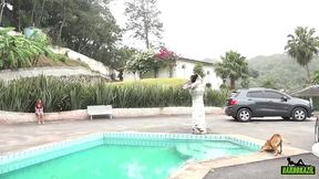 ela recebeu uma ligacao por engano e pediu para ele vir - bibi tsunami - capoeira