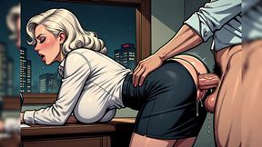 Office Sex Comic Style