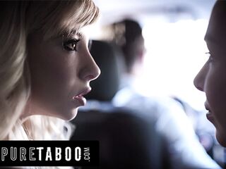 PURE TABOO Creepy Driver Lures College Hitchhikers Kenzie Reeves & Carmen Caliente To His House