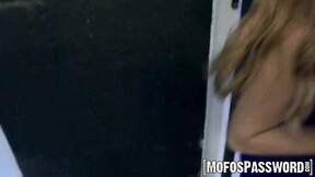 Barely legal Molly Little is screwed & jizzed on by a hung dude