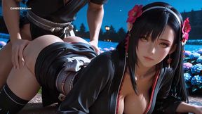 AI Generated Tifa Lockhart Final Fantasy Sex In The Lewd Gardn