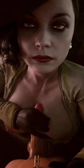 Lady Dimitrescu - Female Domination & Degradation (Mobile)