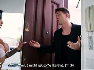 A Spanish dude with a large dong comes to my abode to destroy my snatch - Mariana Martix & Jimmy Bud
