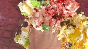 Feet.Food.WAM.Feet Self Sucking.Foot Job.