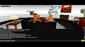 Gleamin and Christies Hot 3D Anime Threesome Fantasy Unfolds