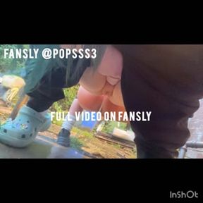 Public pissing with my friend