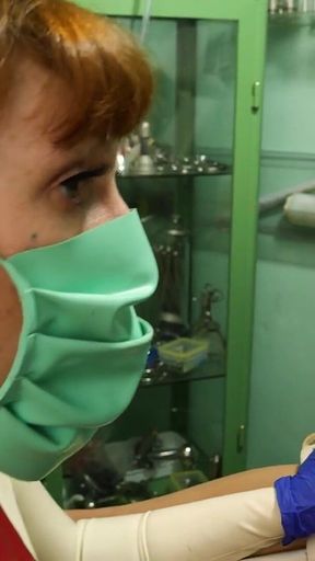 Nurse Roxy and Her Medical Examination Machine