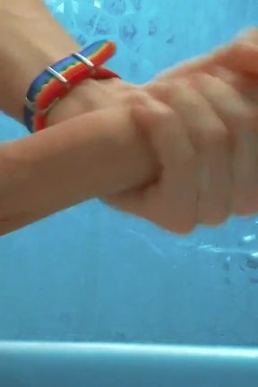 Got Blueballs During a Hot Date. Massive Discreet Cum at His Bathroom