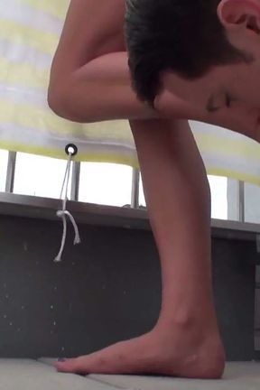 Lick my soles slave