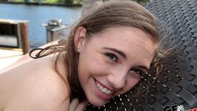 Sun-kissed Sweet Ass Tanning, Oiled Up and Ready for Some Outdoor Fucking.