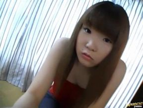 Hot Japanese Teen 18+ Kumi Ohkubo Sucks & Fucks Hard On Camera