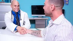 Dr. Sean Zevran Devours Carlos Lindos Thick Rod in Steamy Gay Session – 18+
