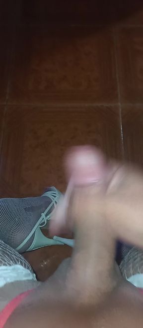 Milk on the feet