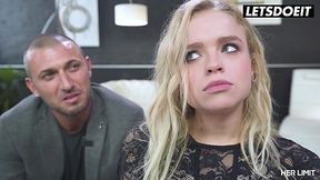 Hardcore anal casting for a cute Russian babe, Alexa Flexy