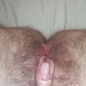 pov playing with my transgender pussy