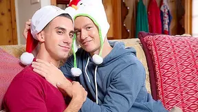 Ryan Pitt Take Turns on Nates Tight Hole – NaughtyXmas 18+