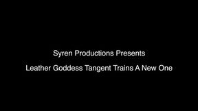 Leather Goddess Tangent Trains A New One 4K