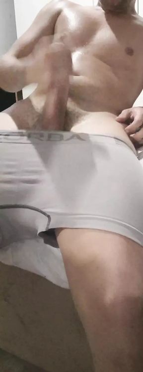 Brand new cumming with his big cock