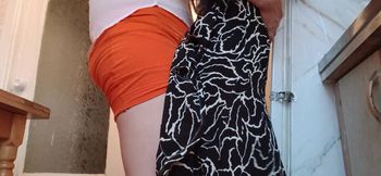 I Got Fucked Quickly by My Domme MILF Boss in the Shared Office Kitchen