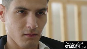 Its challenging to breathe when Im getting choked by DILF Sir Peters gigantic cock