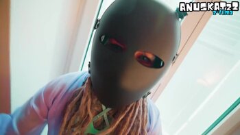 Lily Lu's Tattooed Temptation: Masked Anal Frenzy with Split Tongue & Piercings