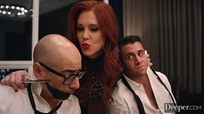 Maitland Ward's Redhead Reign: Bondage and Rough Bliss