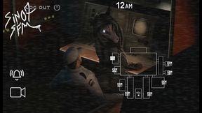 fun night at freddy s [ fnaf parody hentai game pornplay ] ep.2 security guard having a threesome with chica and roxxane